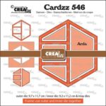 Crealies Cardzz Frame & Inlays Arda CLCZ546