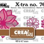 Crealies Xtra Fantasiebloem A klein CLXtra76