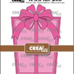 Crealies Xtra Geef een cadeaukaart: Cadeau met strik CLXtra203