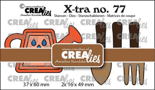 Crealies Xtra Gieter & Tuingereedschap CLXtra77