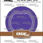 Crealies Xtra Kiekeboe cirkel CLXtra84