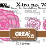 Crealies Xtra Roos klein CLXtra74