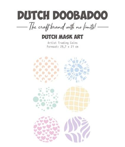 Dutch Doobadoo Mask-Art A4 ATC cirkels 470.784.305