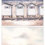 Marianne D Decoupage Mattie's Mooiste - Strand XL MB0216