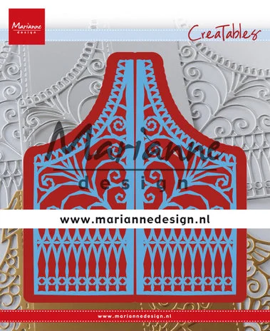 **Laatste item** Snijmal Gate Folding  – Marianne Design