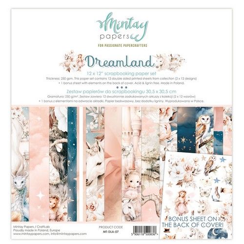 Mintay 12 x 12 Paper Set – Dreamland MT-DLA-07