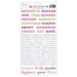 Mintay 6 x 12 Paper Stickers - Lilac Garden - Words MT-LIL-13