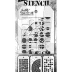 mini stencil - Tim Holtz - set 59