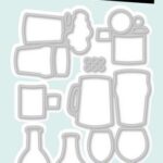 Studio Light Cutting Die Accessoires beer&wine Friendz nr.816 - Craftlab