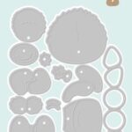 Studio Light Cutting Die Ted XL Friendz nr.815 CCL-FR-CD815 - Craftlab