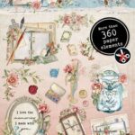 Studio Light Die-cut Paper Pad Vintage elements V. Diaries nr.175 SL-VD-DCPP175