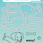 Studio Light Stamp & Cutting Die Dachshund Sweet Stories nr.78 SL-SS-SCD78