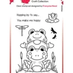 hopping gnome - clear stamps - FRS1044