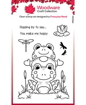 hopping gnome – clear stamps – FRS1044