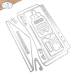 Elizabeht craft design - Large envelope pocket - 2142