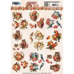 Cutting Sheets - Berries Beauties - Romantic Birds - Mini