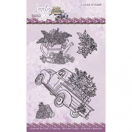 Clear Stamps – Berries Beauties – Lovely Lilacs – Pick-up Truck