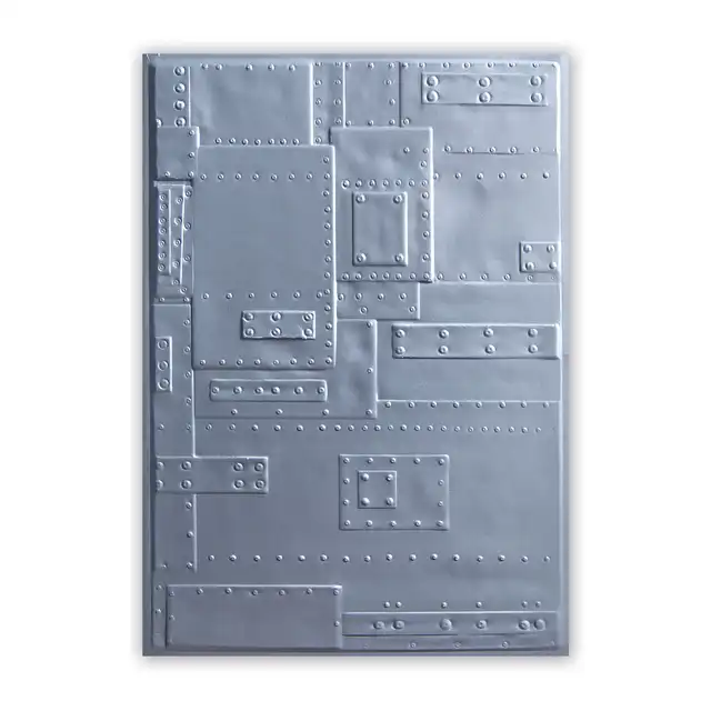 3D Embossing folder – Foundry – Sizzix