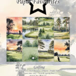 **-40%** Golfing - Paper Favourites PFA132