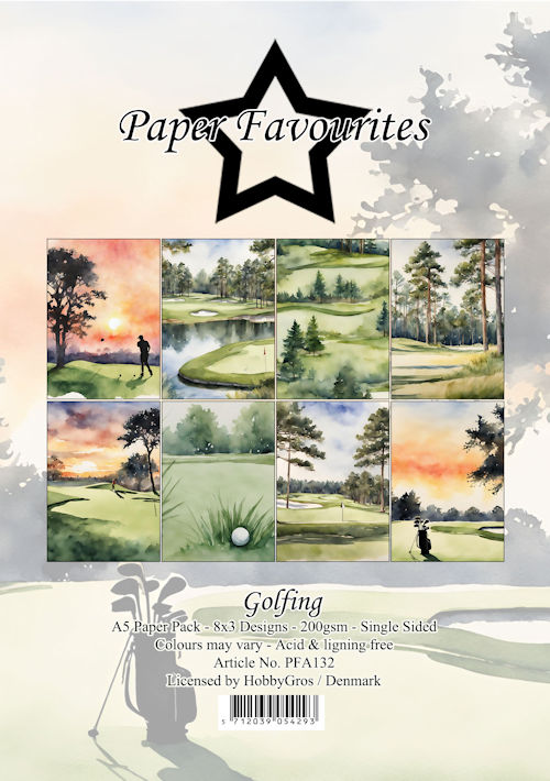 Golfing – Paper Favourites PFA132