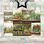 Herbs -  Paper Favourites PFA135