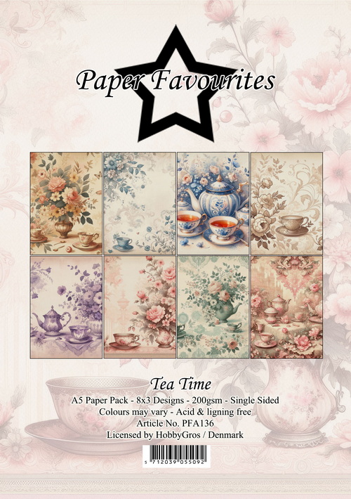 Tea Time –  Paper Favourites PFA136
