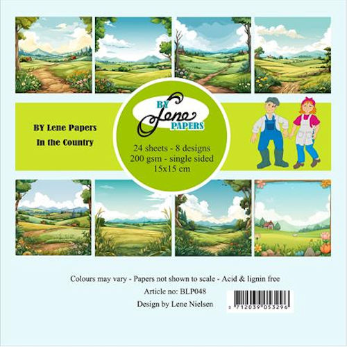 Paperpad 15*15 – In the Country – By Lene
