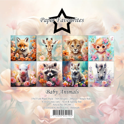 Baby Animals –  Paper Favourites PF286