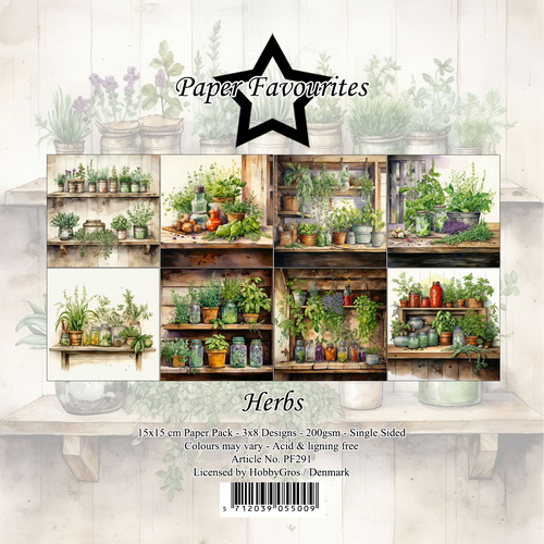 Herbs –  Paper Favourites PF291