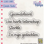 Nellie's Choice Clear Stamp Gecondoleerd