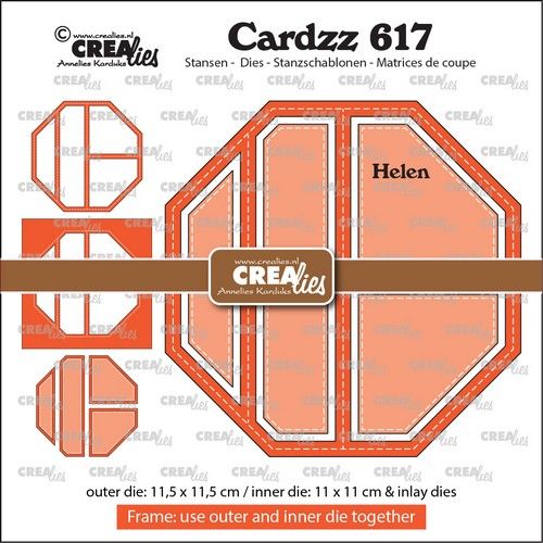 Crealies Cardzz Frame & Inlay Helen CLCZ617
