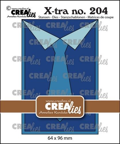 Crealies Xtra Geef een cadeaukaart: Overhemd Man CLXtra204