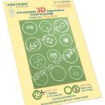 LeCrea - 3D embossing folder Wax Seal Party & Summer 12 designs 35.9075