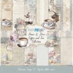 papers for you - home & deco coffee and tea collection - paperpad  PFY - 13613