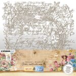 Studio Light Acetate Sheets White & brown Wild & Free nr.06 JMA-WAF-ACS06