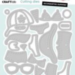 Studio Light Cutting Die Accessoires summer Friendz nr.834 CraftLab