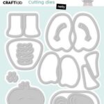 Studio Light Cutting Die Nelly Friendz nr.833 CCL-FR-CD833 - CraftLab