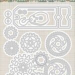 Studio Light Cutting Dies Gears & ticket Gearhead's Workshop nr.830 SL-GW-CD830