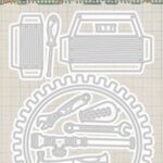 Studio Light Cutting Dies Toolbox Gearhead's Workshop nr.829 SL-GW-CD829