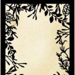 Studio Light Mask Sprig Border Wild & Free nr.283 JMA-WAF-MASK283