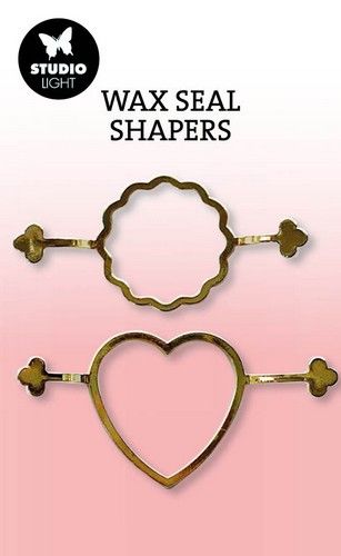 Studio Light Wax Shapers Scallop & heart Essentials Tools nr.22 SL-ES-WAX22