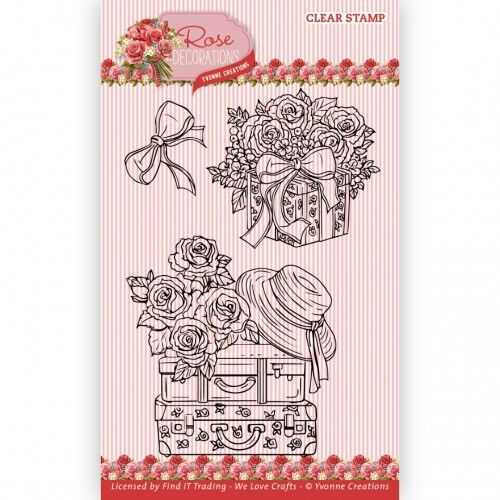 Clear Stamps – Yvonne Creations – Rose Decorations – Transporter