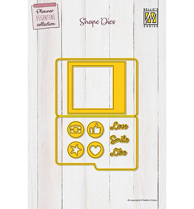 Nellie Snellen – Shape Die, Polaroid & Archives SD319