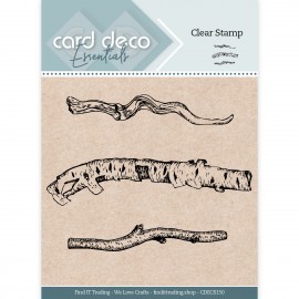 **EUROKNALLER** Card Deco Essentials – Mini Clear Stamps – Birch Trunk