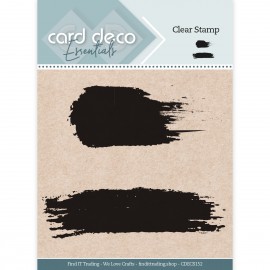 **EUROKNALLER** Card Deco Essentials – Mini Clear Stamps – Paint Streaks8713943152355