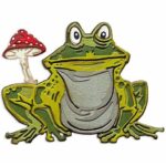 **Laatste item -50%** Snijmal Thinlits Colorize - Myron Frog - Tim Holtz Sizzix