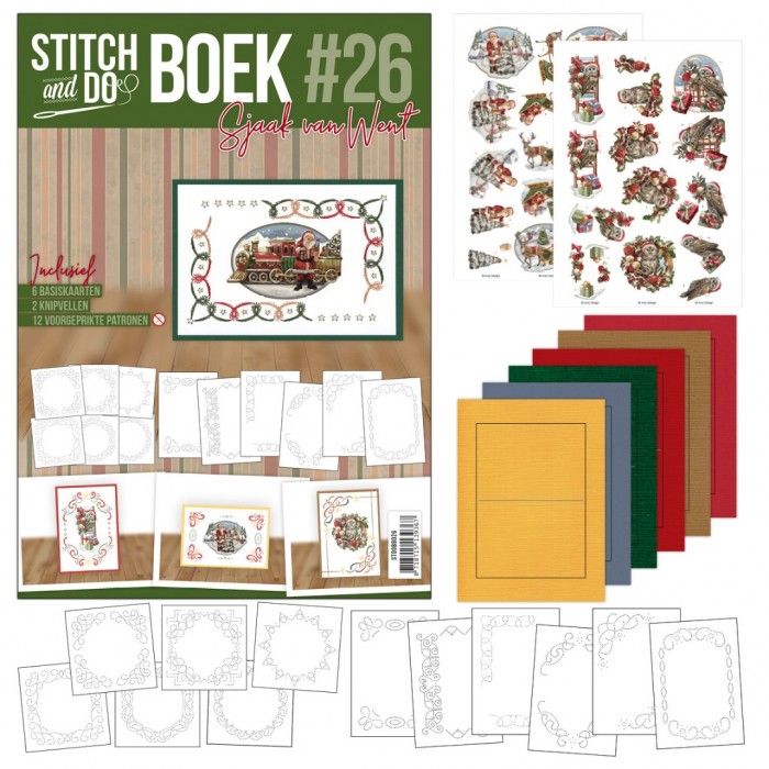 Stitch and Do Book nr. 26 – Christmas A6 – Sjaak van Went