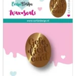 carlijn design - wax seals gefeliciteerd - CDWX-0075