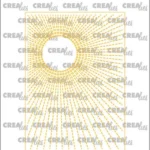 **50%**Crealies Patternzz - Stitched Sun