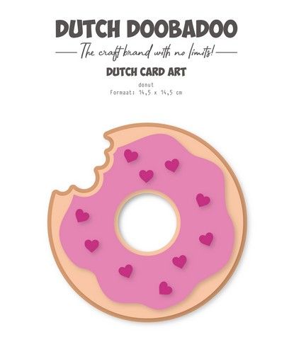 Dutch Doobadoo Card Art Donut A5 470.784.315